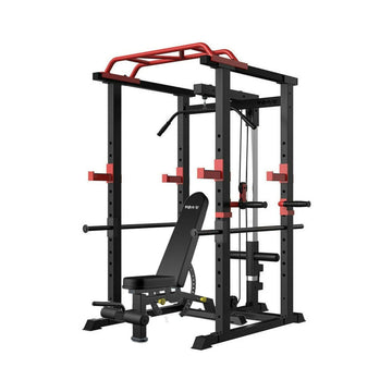 1000LBS Multi-Function Barbell Rack & Cage