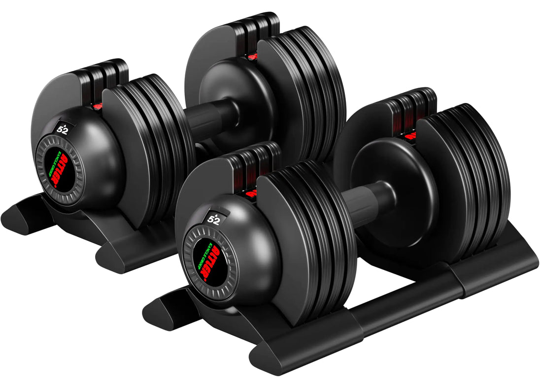 ALTLER 52LB Dumbbell Set with Tray