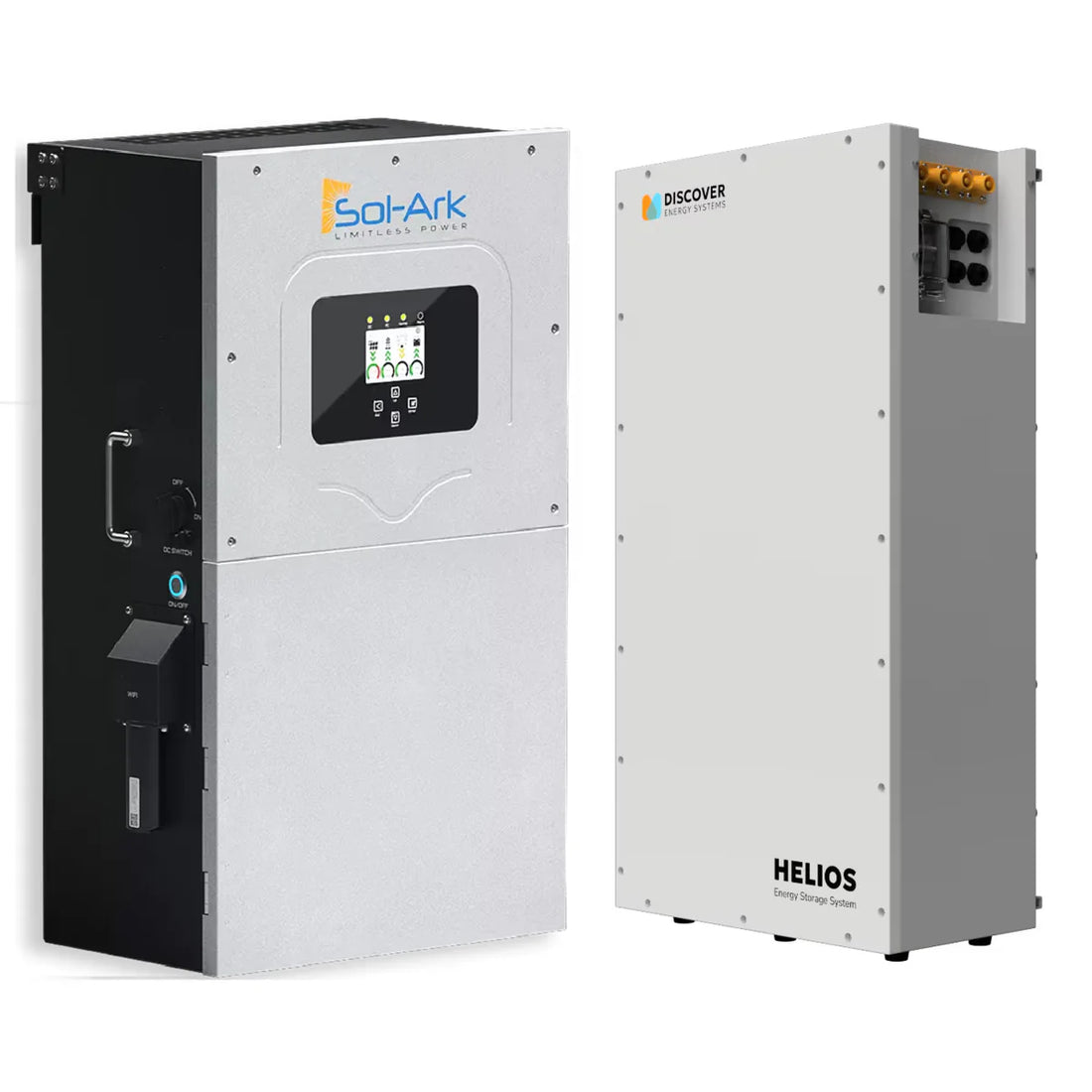 Sol-Ark 15K-2P + Discover Helios 16kWh Battery