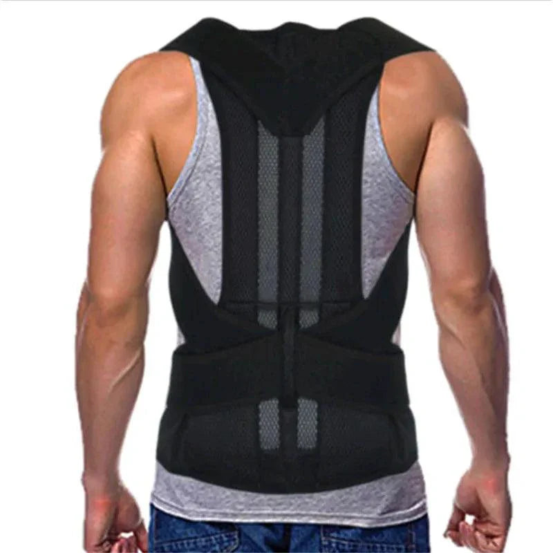 Adjustable Back Brace & Posture Corrector